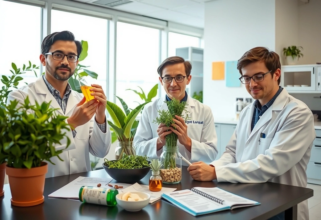 Scientific research on natural supplements